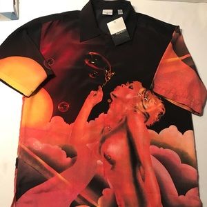 Playboy Cover Girl men’s Button up - with tags!